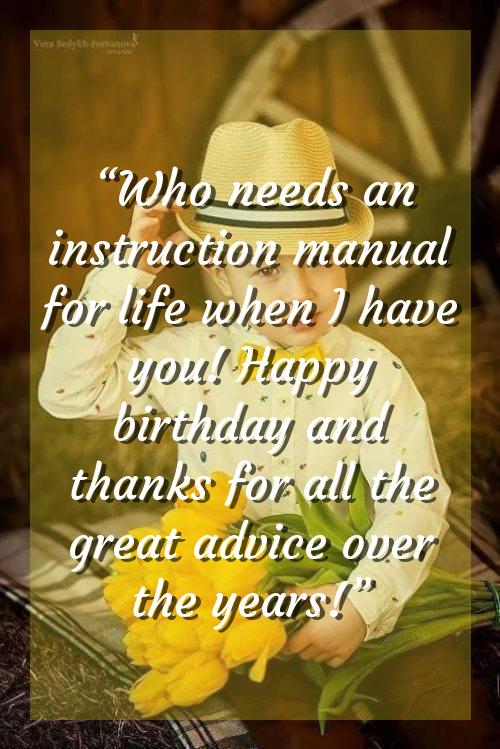 happy birthday daddy quotes from son